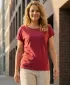 Tricou pentru femei cu mâneci scurte SAM 73 LEAH WT 828 ROZ ÎNCHIS