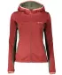 Hanorac de damă din fleece KILPI ALANIS-W QL0307KI ROȘU ÎNCHIS