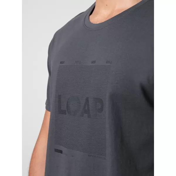  Tricou pentru bărbați LOAP BERTO GRI 