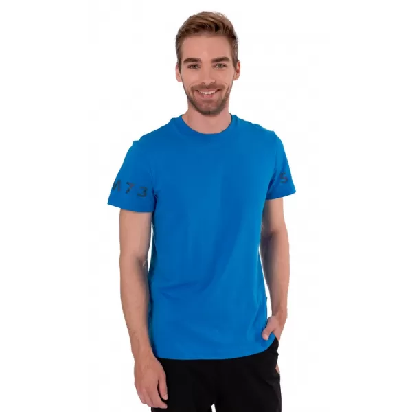  Tricou pentru bărbați cu mâneci scurte SAM 73 MATTHEW MT 779 ALBASTRU STRĂLUCITOR 