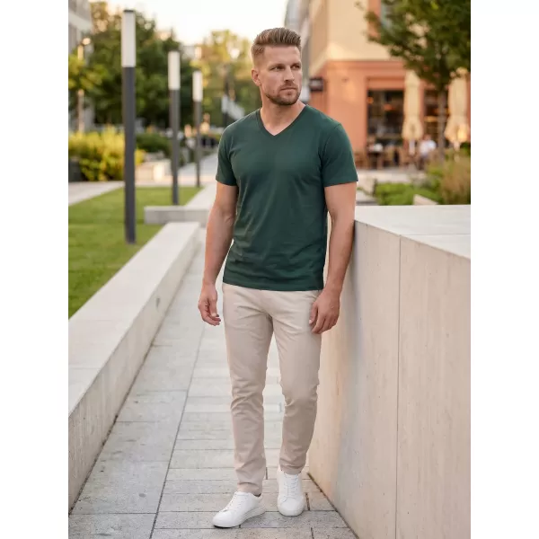  Tricou pentru bărbați cu mâneci scurte SAM 73 JAY MT 807 ARMATĂ 