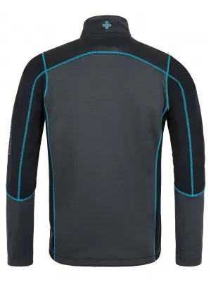 Hanorac pentru bărbați din fleece KILPI TEAM FLEECE-M QM0007KI NEGRU