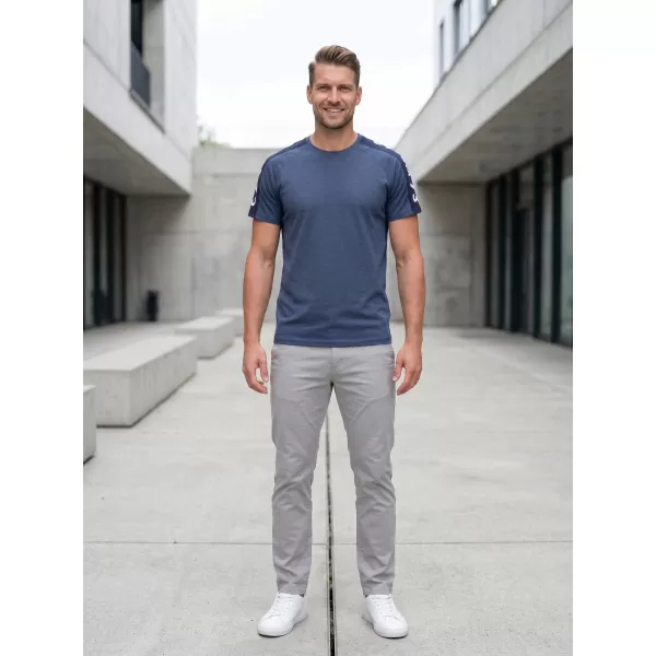 Tricou pentru bărbați cu mâneci scurte SAM 73 BONO MT 782 ALBASTRU 