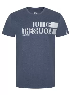Tricou pentru bărbați LOAP BOBBY EVIDENȚIERI ALBASTRE