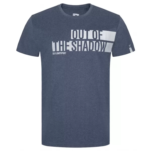  Tricou pentru bărbați LOAP BOBBY EVIDENȚIERI ALBASTRE 