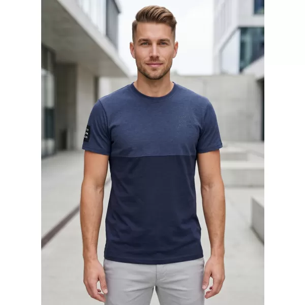  Tricou pentru bărbați cu mâneci scurte SAM 73 KILLIAN MT 781 ALBASTRU 