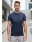 Tricou pentru bărbați cu mâneci scurte SAM 73 KILLIAN MT 781 ALBASTRU