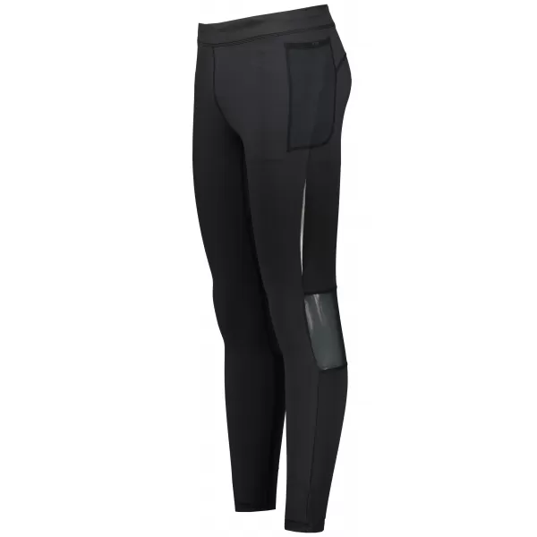  Pantaloni elastic pentru bărbați KILPI RUNNER-M QM0207KI NEGRU 