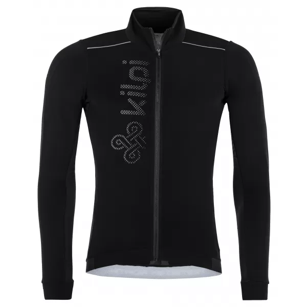  Tricou de ciclism pentru bărbați KILPI CAMPOS-M QM0115KI NEGRU 