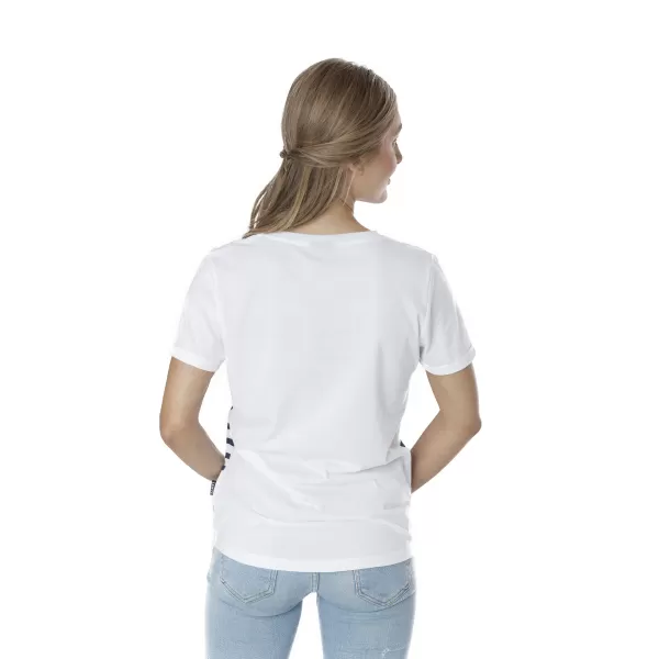  Tricou pentru femei cu mâneci scurte SAM 73 LANE WT 834 ALB 