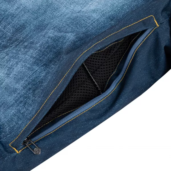  Pantaloni de schi pentru bărbați KILPI DENIMO-M QM0254KI ALBASTRU ÎNCHIS 