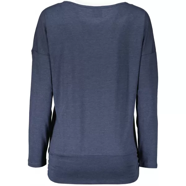  Tricou pentru femei cu mâneci lungi SAM 73 SANDRA WT 830 ALBASTRU 