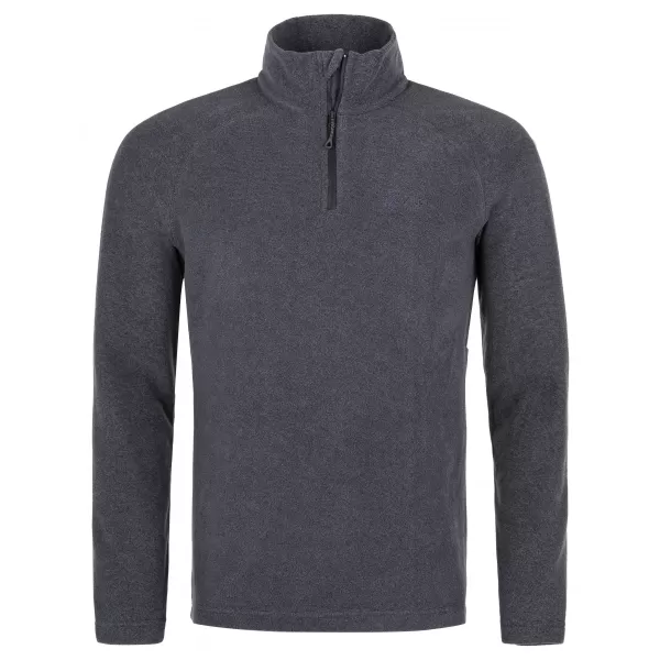  Hanorac pentru bărbați din fleece KILPI ALMERI-M QM0304KI GRI ÎNCHIS 