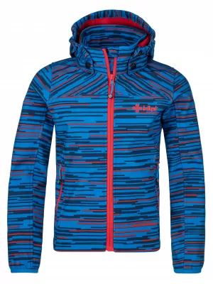 Geaca softshell pentru baieti KILPI RAVIO-J PJ0034KI ROŞU