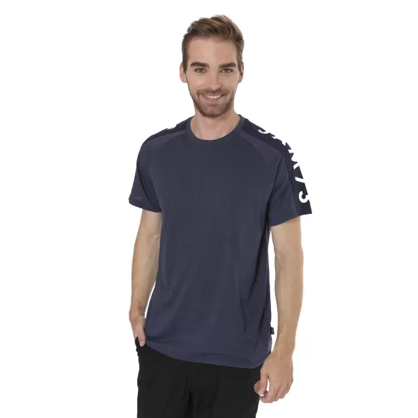  Tricou pentru bărbați cu mâneci scurte SAM 73 BONO MT 782 ALBASTRU 