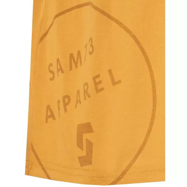  Tricou pentru femei cu mâneci scurte SAM 73 LEAH WT 828 OCHER ÎNTUNECAT 