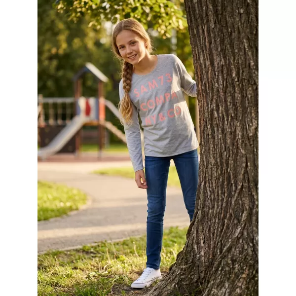  Tricou t -thirt cu mâneci lungi SAM 73 KAT GT 557 GRI DESCHIS 