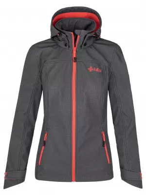 Jachetă softshell pentru femei KILPI RAVIA-W PL0035KI GRI