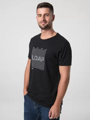 Tricou pentru bărbați LOAP BERTO NEGRU
