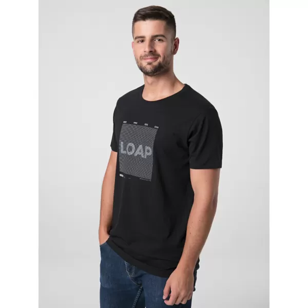  Tricou pentru bărbați LOAP BERTO NEGRU 