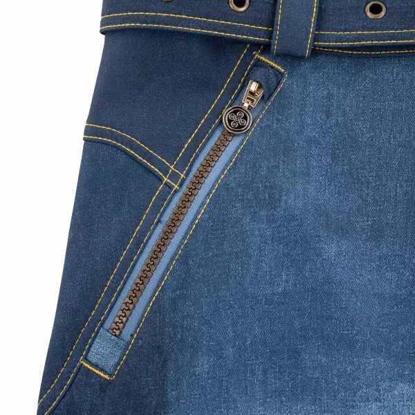  Pantaloni de schi pentru femei KILPI JEANSO-W QL0257KI ALBASTRU 
