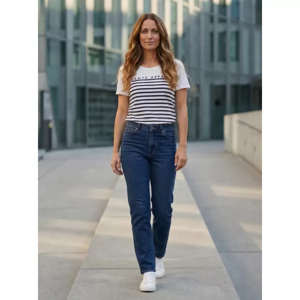  Tricou pentru femei cu mâneci scurte SAM 73 LANE WT 834 ALB 