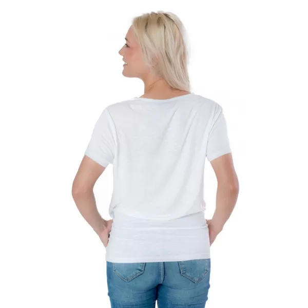  Tricou pentru femei cu mâneci scurte SAM 73 ARIAS WT 825 ALB 