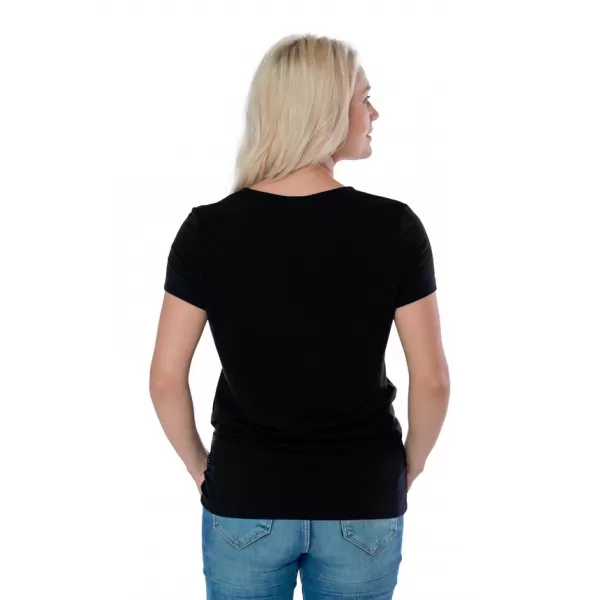  Tricou pentru femei cu mâneci scurte SAM 73 ARIAS WT 825 NEGRU 