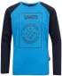 Tricou băiat cu mâneci lungi SAM 73 JACK BT 553 ALBASTRU STRĂLUCITOR