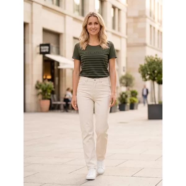  Tricou pentru femei cu mâneci scurte SAM 73 LANE WT 834 ARMATĂ 