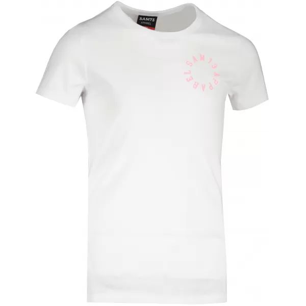  Tricou de fată cu mâneci scurte SAM 73 LEONI GT 553 ALB 