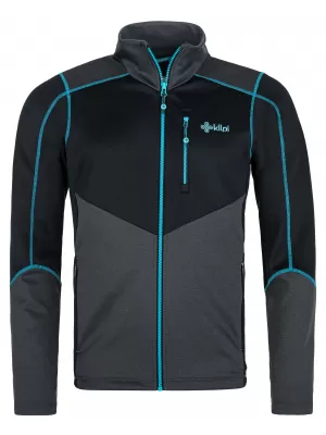 Hanorac pentru bărbați din fleece KILPI TEAM FLEECE-M QM0007KI NEGRU