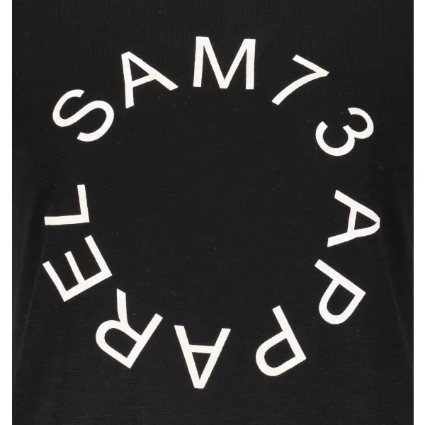  Tricou pentru femei cu mâneci scurte SAM 73 ARIAS WT 825 NEGRU 