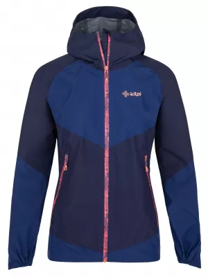 Jachetă hardshell pentru femei KILPI HURRICANE-W QL0107KI ALBASTRU ÎNCHIS