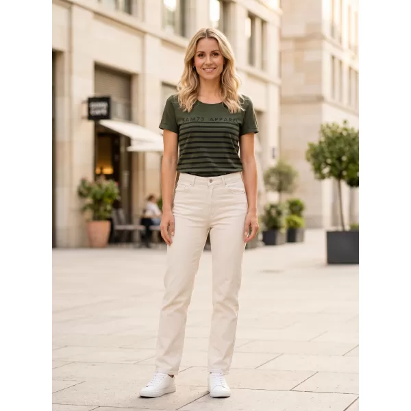  Tricou pentru femei cu mâneci scurte SAM 73 LANE WT 834 ARMATĂ 