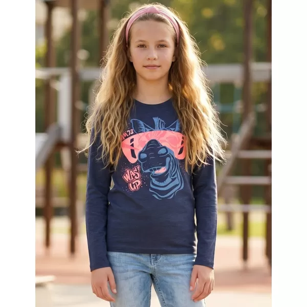  Tricou t -thirt cu mâneci lungi SAM 73 AGNES GT 555 ALBASTRU 