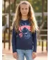Tricou t -thirt cu mâneci lungi SAM 73 AGNES GT 555 ALBASTRU