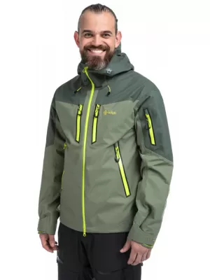 Jachetă hardshell pentru bărbați KILPI HASTAR-M QM0101KI KAKI