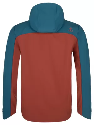 Jachetă softshell pentru bărbați KILPI RAVIO-M PM0044KI ROȘU ÎNCHIS