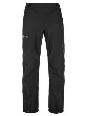 Pantaloni hardshell pentru bărbați KILPI ALPIN-M QM0202KI NEGRU