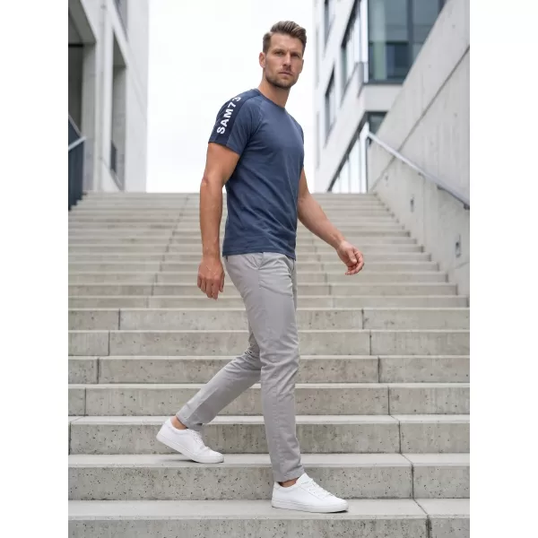  Tricou pentru bărbați cu mâneci scurte SAM 73 BONO MT 782 ALBASTRU 