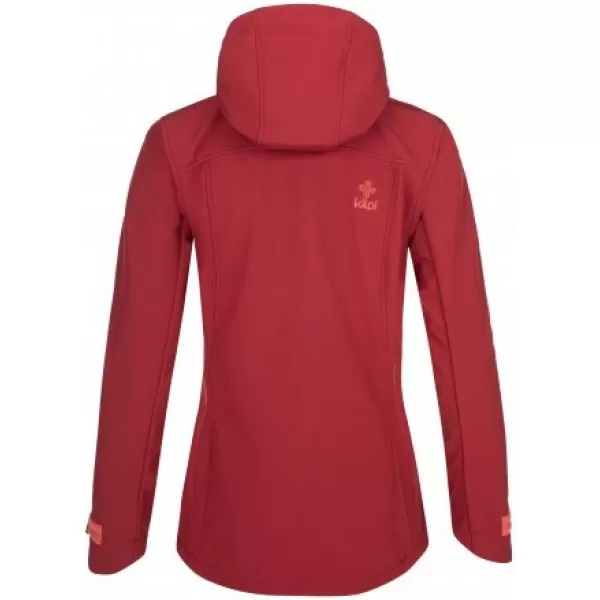  Jachetă softshell de damă KILPI RAVIA-W QL0001KI ROȘU ÎNCHIS 