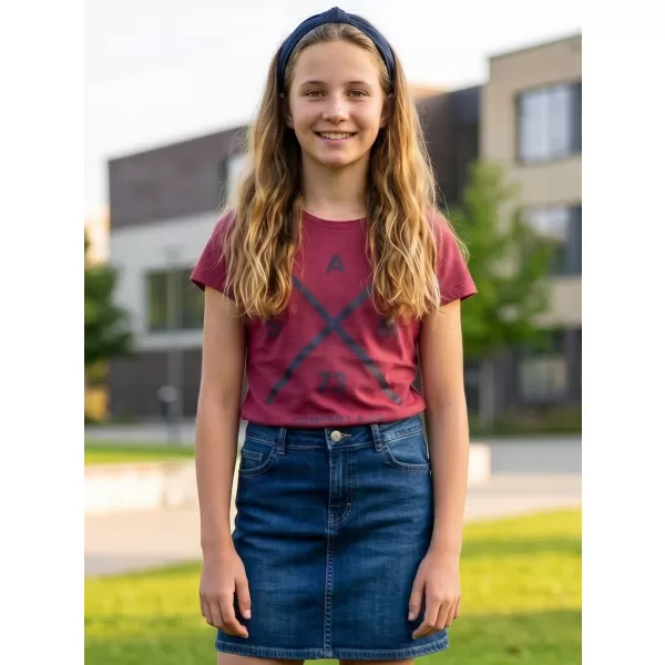  Tricou de fată cu mâneci scurte SAM 73 CAROLINE GT 554 ROZ ÎNCHIS 