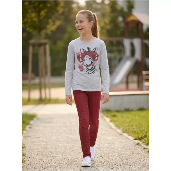  Tricou t -thirt cu mâneci lungi SAM 73 AGNES GT 555 GRI DESCHIS 