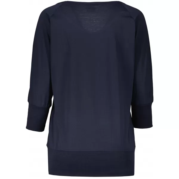  Tricou pentru femei cu mâneci lungi SAM 73 ELENA WT 831 ALBASTRU ÎNCHIS 