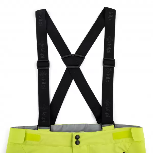  Pantaloni de schi pentru bărbați KILPI MARCELO-M QM0251KI VERDE DESCHIS 