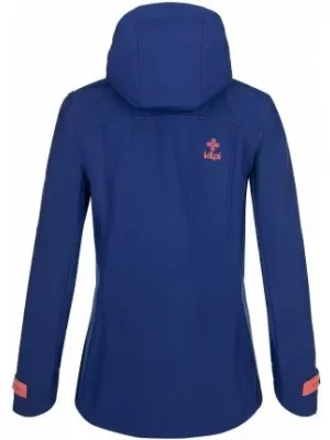Jachetă softshell de damă KILPI RAVIA-W QL0001KI ALBASTRU ÎNCHIS