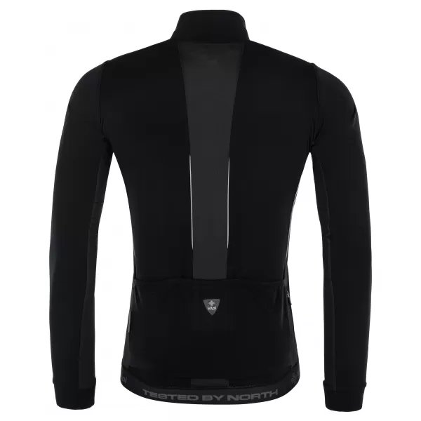  Tricou de ciclism pentru bărbați KILPI CAMPOS-M QM0115KI NEGRU 