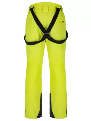 Pantaloni de schi pentru bărbați KILPI MIMAS-M QM0253KI VERDE DESCHIS