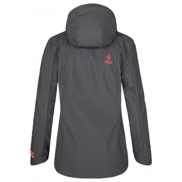  Jachetă softshell pentru femei KILPI RAVIA-W PL0035KI GRI 